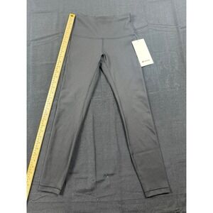 Lululemon Wunder Train Ribbed High Rise Tight 25 Black LW5FY2S Size 2 NWT